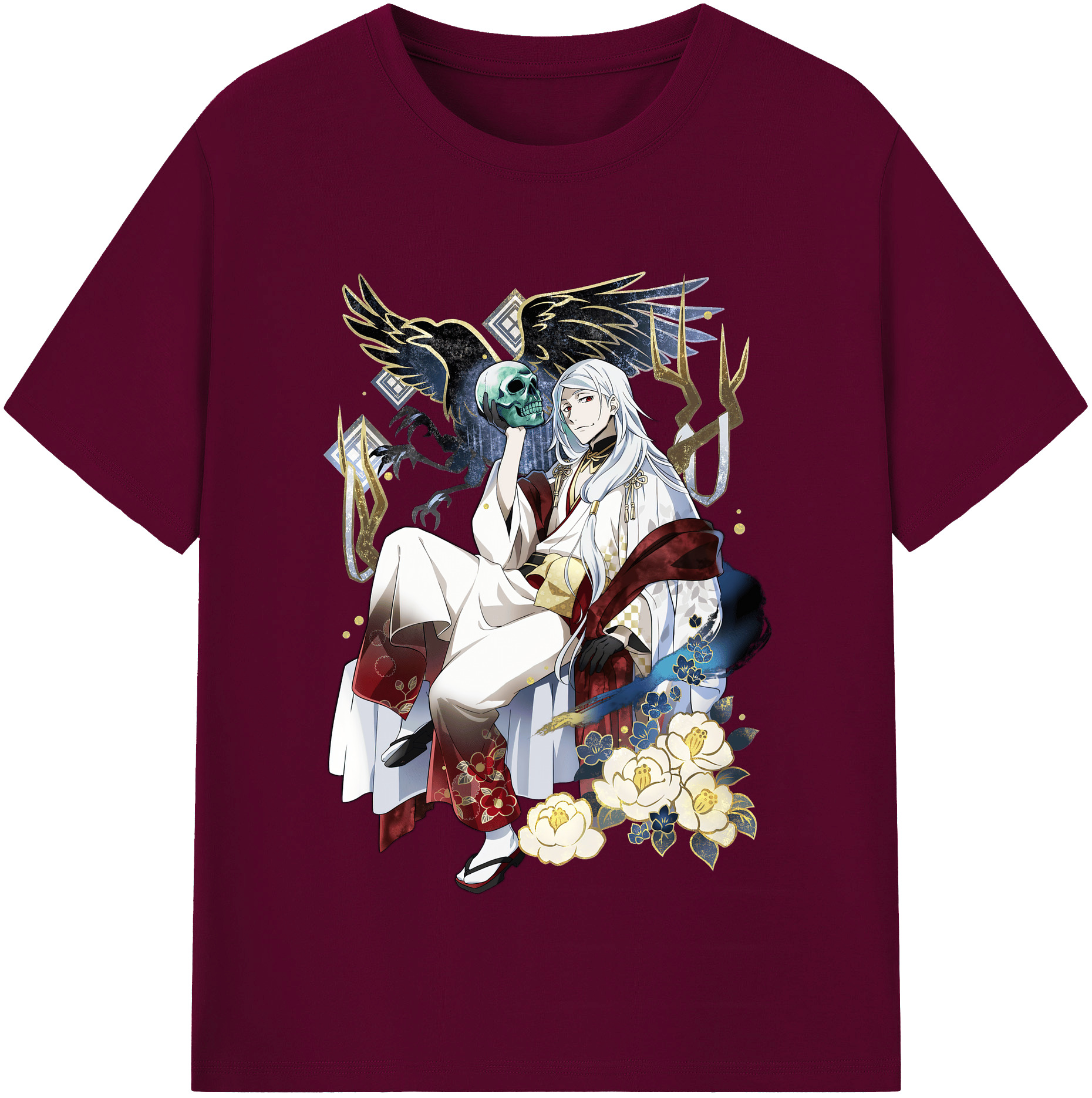 （画像用） 文豪ストレイドッグス Bungo Stray Dogs レディースカジュアルプリントTシャツ（綿100％）
